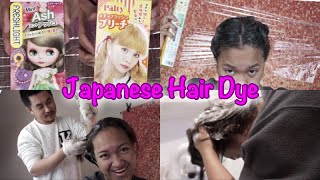 How to use Japanese Drugstore Hair Dye | Palty | Freshlight | Taglish | Lilia Roberly