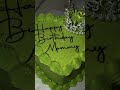 I want to re-create this cake. I think it is so beautiful💚 💚💚￼