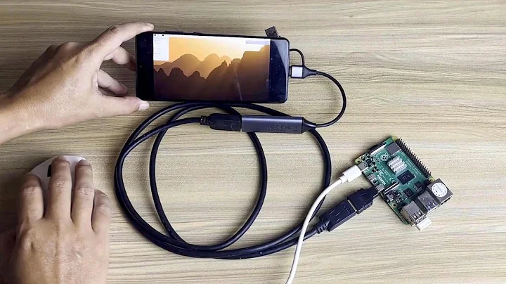 Use An Android Phone As A Raspberry Pi Screen
