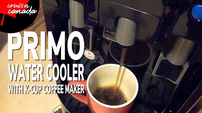 Primo hTRIO Coffee K-Cup Water Dispenser Bottom Loading, Hot/Cold, White 