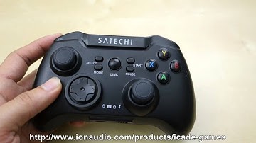Satechi Bluetooth Wireless Gamepad for iOS Android & Windows REVIEW