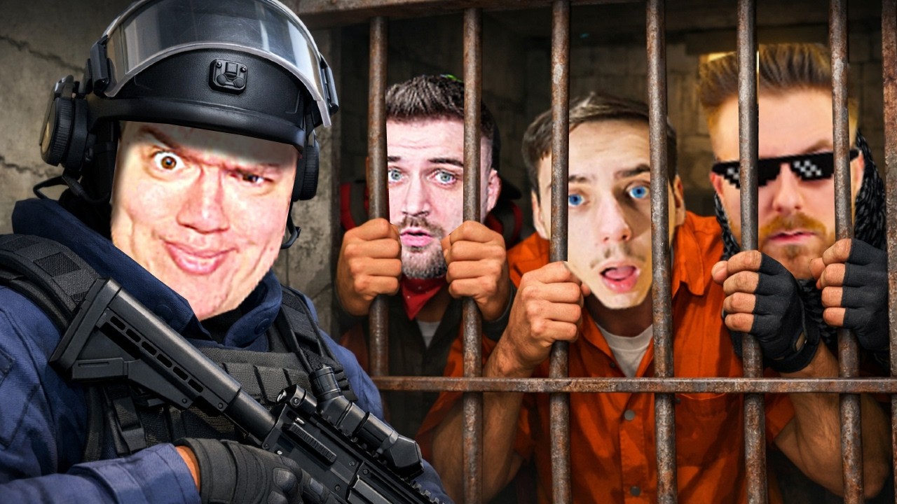 Hotii si Politistii pe Counter Strike..