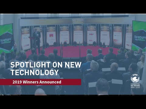 2019 Spotlight on New Technology Award Presentation