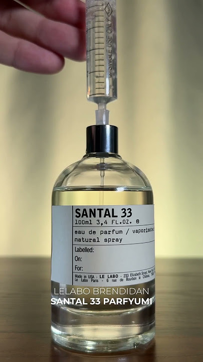 Le labo santal 33