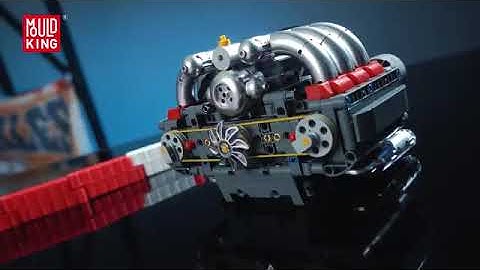 Mould King 10193 Motorized Boxer Engine- Banggood Toy