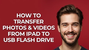 How To Transfer Photos & Videos From Ipad To Usb Flash Drive - GUIDE!