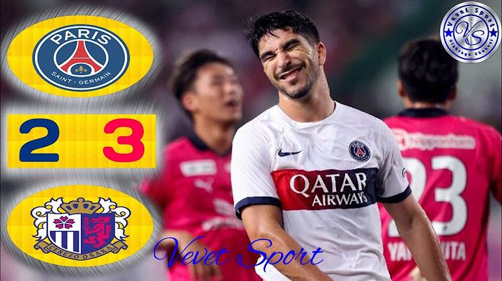 PSG vs Cerezo Osaka 2-3 Highlights | Friendly Match 2023