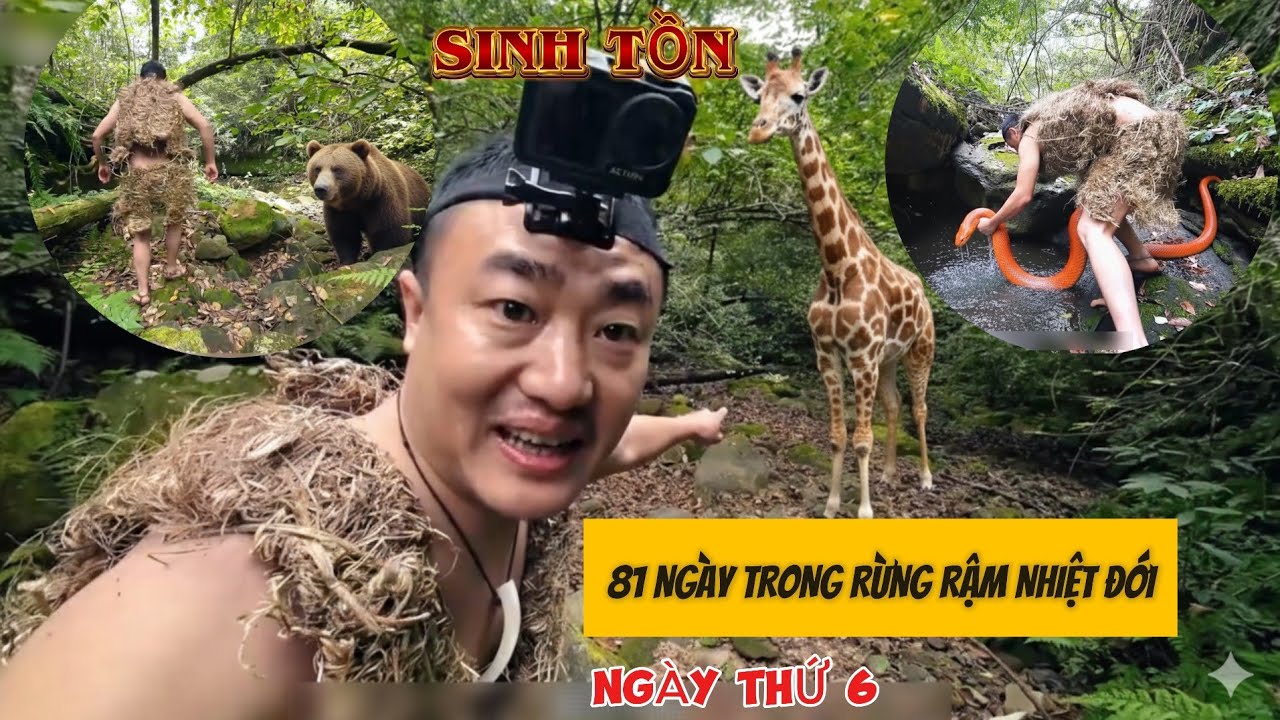 Phần 6 | Trúng Mẻ Cá Lớn Giả Quyết Cơn Đói - Sinh Tồn Hoàng Dã
