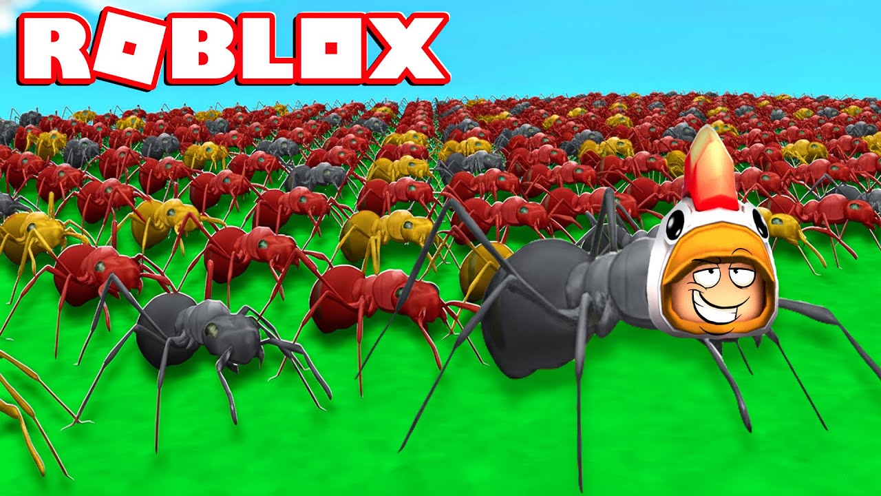 SONO DIVENTATO IL CAPO DELLE FORMICHE SU ROBLOX!!