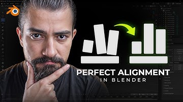 Blender OBJECT ALIGNMENT Made Easy! Stop Wasting Time!