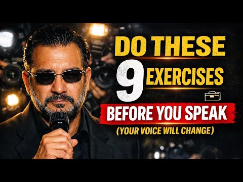 Do These 9 Exercises Before You Speak (Your Voice Will Change)