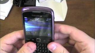BlackBerry Curve 3G Unboxing