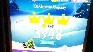 CHRISTMAS RHAPSODY 3948 SCORE, LEGENDARY WORLD RECORD IN PIANO TILES 2!!!!!!