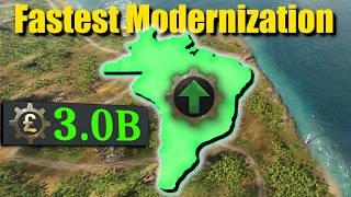 Modernizing Brazil Insanely Quickly, By Swapping Mandates Repeatedly in Victoria 3