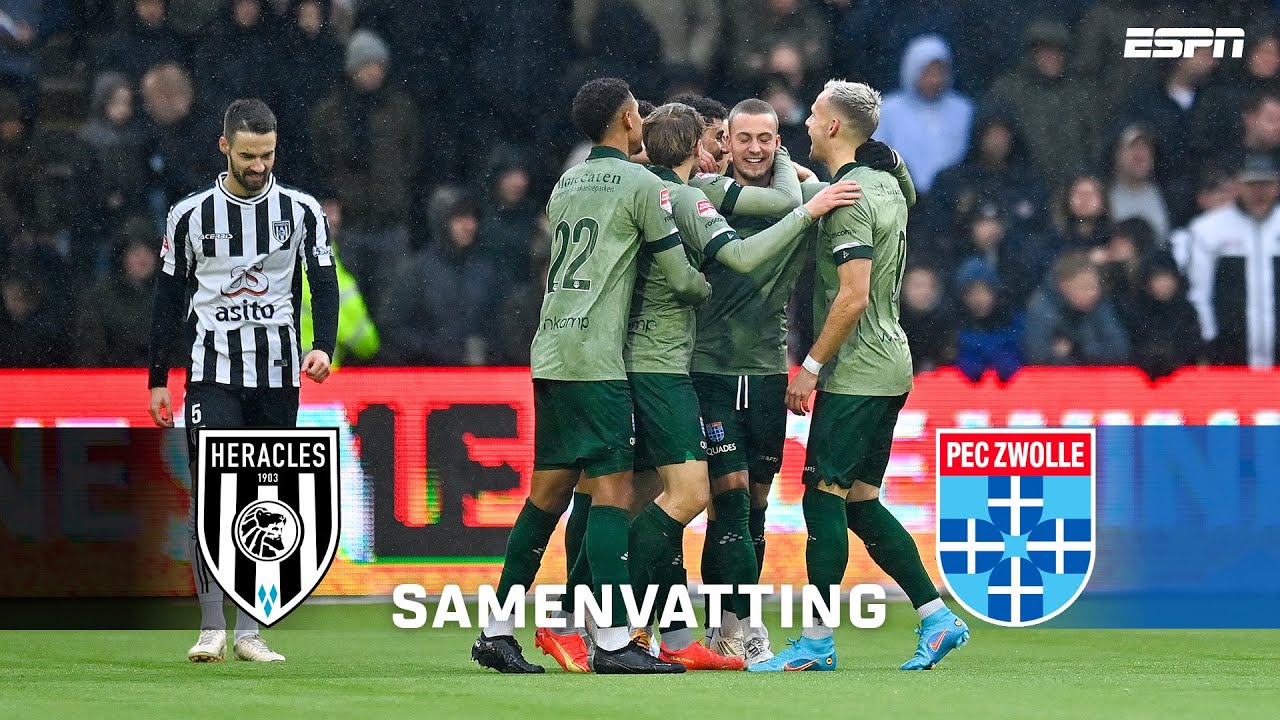 TOPDUEL in Keuken Kampioen Divisie 🏆 | Samenvatting Heracles Almelo - PEC Zwolle