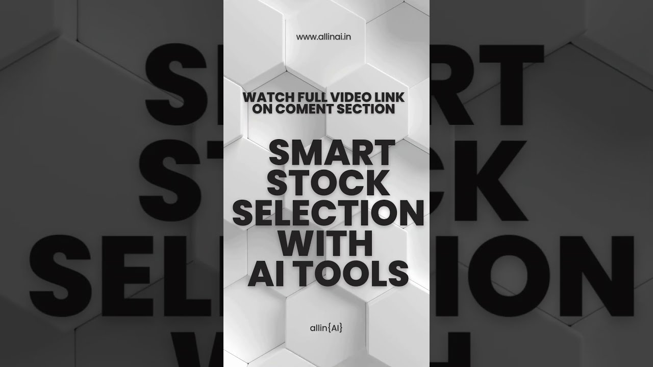 How to Use AI for Stock Market Research | Smart Stock Selection with AI Tools