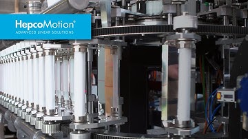 PRT2 Track in Bottle Blowing Application | HepcoMotion Case Study