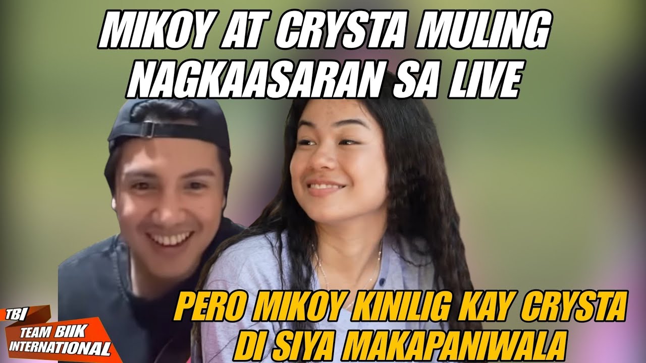 ⭕️MIKOY DI MAKAPANIWALA📌 KINILIG NG TODO KAY CRYSTA! NAGBARDAGULAN SA LIVE @KalingapRabOfficial❗️❗️
