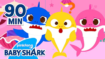 Where is Baby Shark's Color? | +Compilation | Learn Colors with Songs | Baby Shark Official