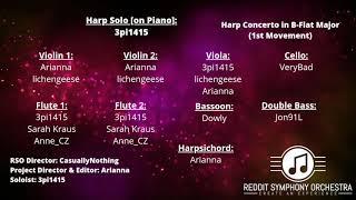 Handel: Harp Concerto in B-Flat Major (1st Movement) - RSO Community Project