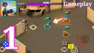 Warriors.io Gameplay Walkthrough Part 1 || Offline/Online Gaming (Android, iOS) The Monir