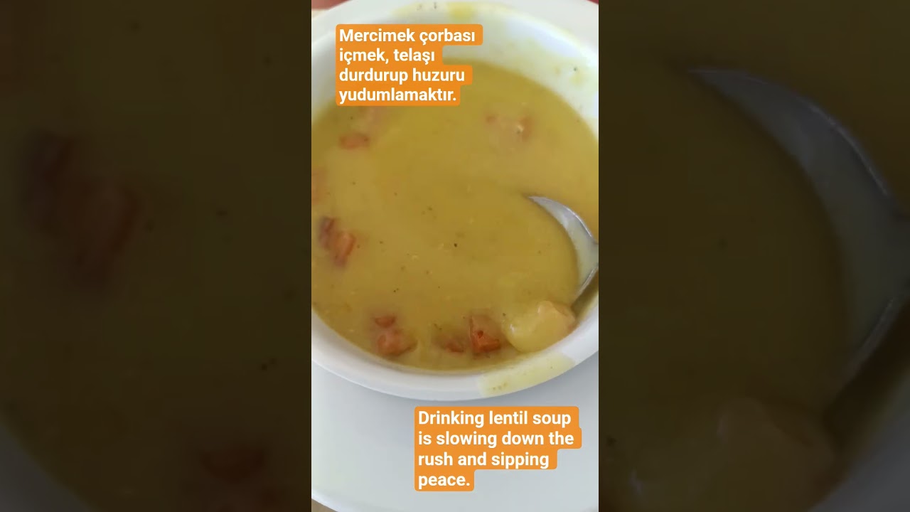 Antep Usulü Mercimek Çorbası: Geleneksel Lezzetin En Sıcacık ve En Pratik Hali#mercimek #çorba 🍜🍵🍲🥘
