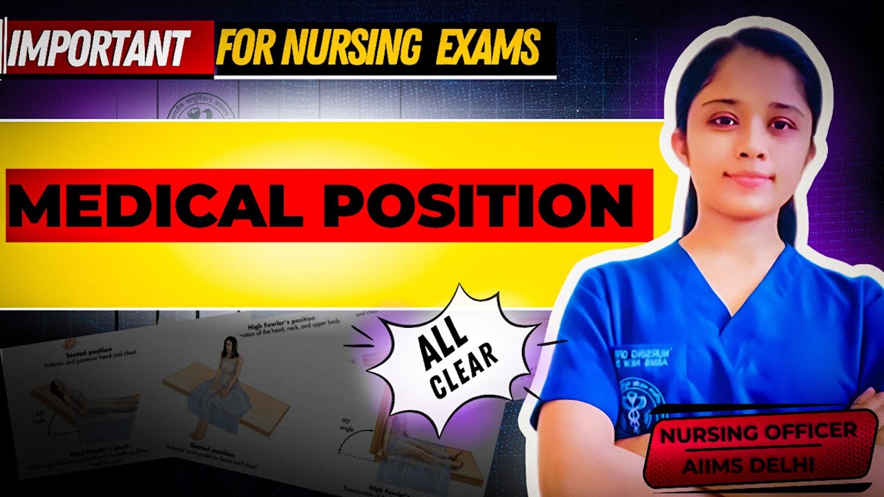 All Medical position for nursing exam  #nursingexam #norcet2025 #aiims