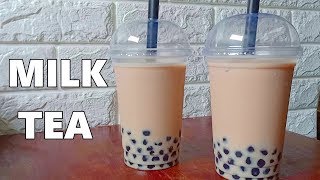 Cara Membuat Teh Susu | Easy Homemade Milk Tea. 