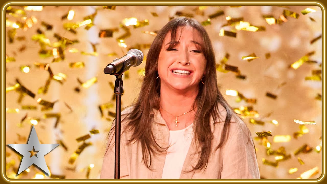 Sydnie Christmas wins GOLDEN BUZZER with beautiful cover of Tomorrow  Auditions  BGT 2024