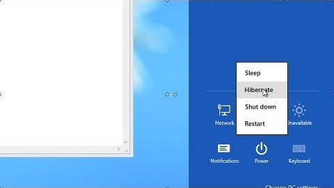 How to Enable Hibernate Mode in Windows 8