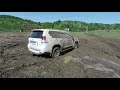 Toyota Land Cruiser Prado против Mitsubishi Pajero | Лёгкое бездорожье | off road 4x4