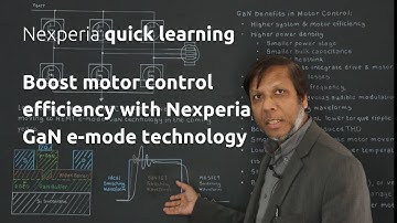 Boost motor control efficiency with Nexperia GaN e-mode technology