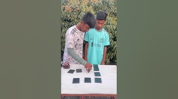 Two friend playing amazing memory matching game. #funny #shorts #funwithbrotherz