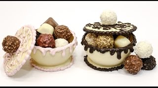 Hi! in this tutorial i show how to make easy chocolate bowls with
melted filled ferrero rocher balls. stay up date my lat...