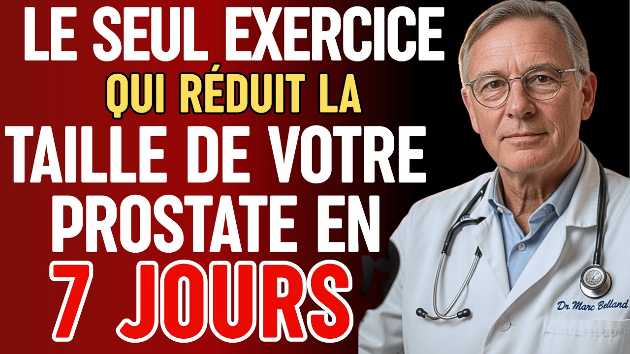 LE SEUL EXERCICE QUI RÉDUIT LA TAILLE DE VOTRE PROSTATE EN 7 JOURS