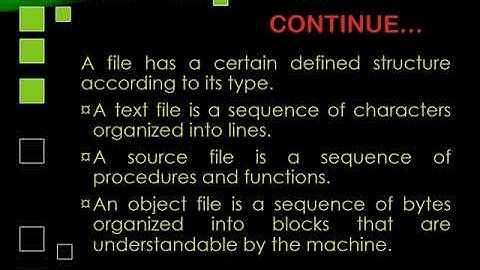 file system interface