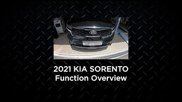 2021 Kia Sorento Function Overview with Zenith Z5
