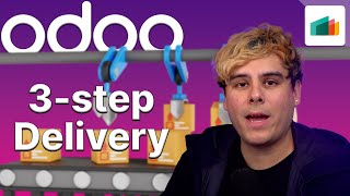 3-step Delivery with Packages | Odoo Inventory