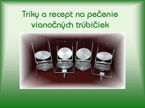 Triky a recept na pečenie vianočných trúbičiek