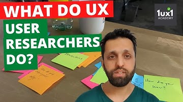 How to conduct User Research in UX Design Process | Carrying out User researcher role
