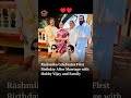 Rashmika bday celebrations🎉#rashmikamandanna #vijaydevarakonda #birthday #shorts #ytshorts #yt