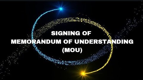 Montaj MoU UMPSA-DSR