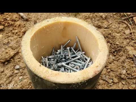 FULL VIDEO 45 Days Build Bamboo House Kitchen Eaves Outdoor Shower Ep 77