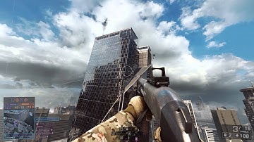 Battlefield 4 - Siege of Shanghai Tower Collapsing