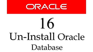 Oracle Database11g tutorials 16: How to uninstall oracle 11g from windows 7 64 bit