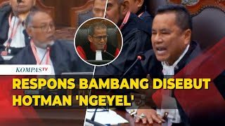 Panas! Hotman VS Bambang Widjojanto: Disebut Ngeyel, Dibalas Hotmen! Hakim MK Sampai Ketawa