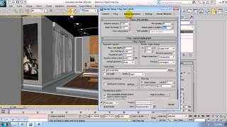 Architecture tutorial on 3ds max vray rendering 9 clip25
