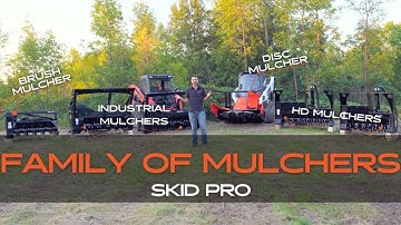 Family of Mulchers | Brush, Drum & Disc Mulcher Guide