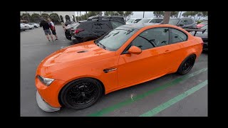 Rare Orange E92 BMW M3 GTS Coupe #cars #sportscar #bmw #bmwm3 #m3 #bmwe92 #e92 #e92m3 #supercar #car