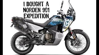 I bought a HUSQVARNA NORDEN 901 EXPEDITION